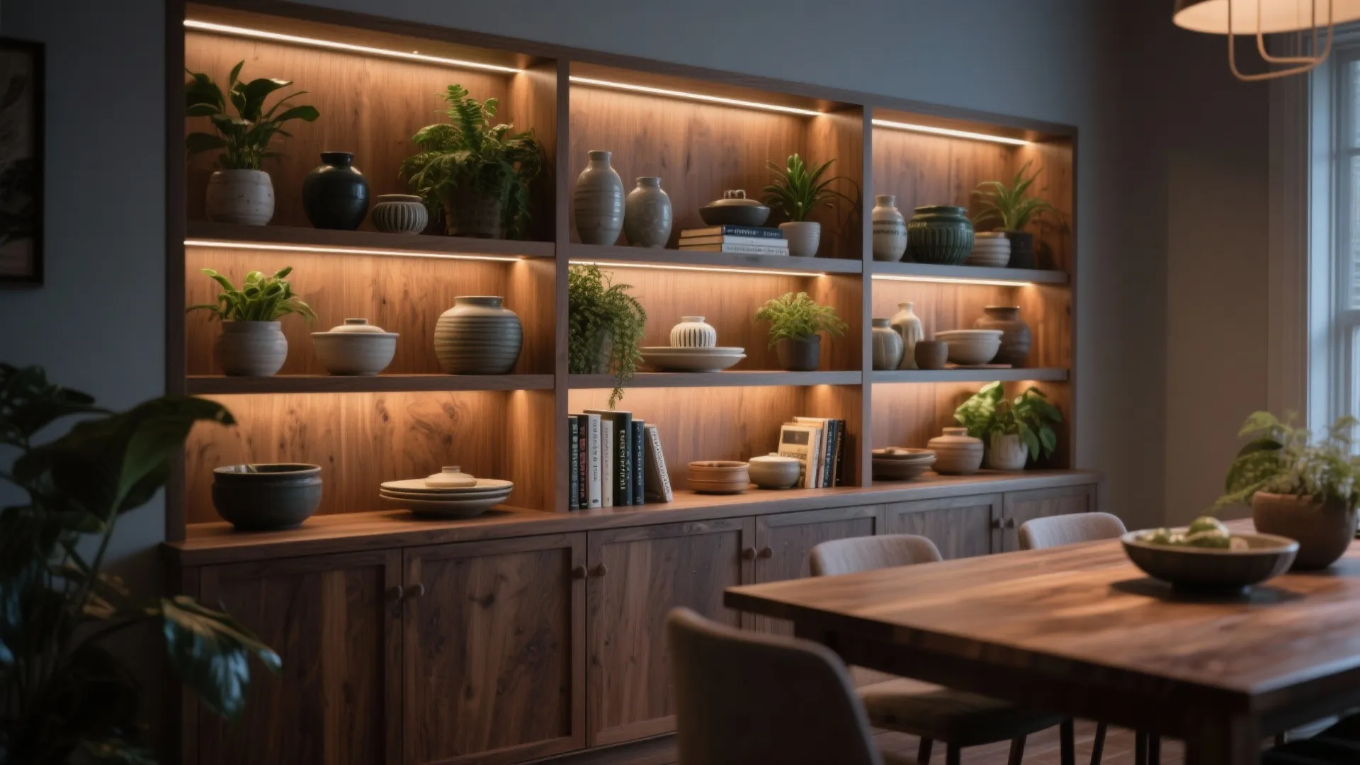 4. Built-in Shelving