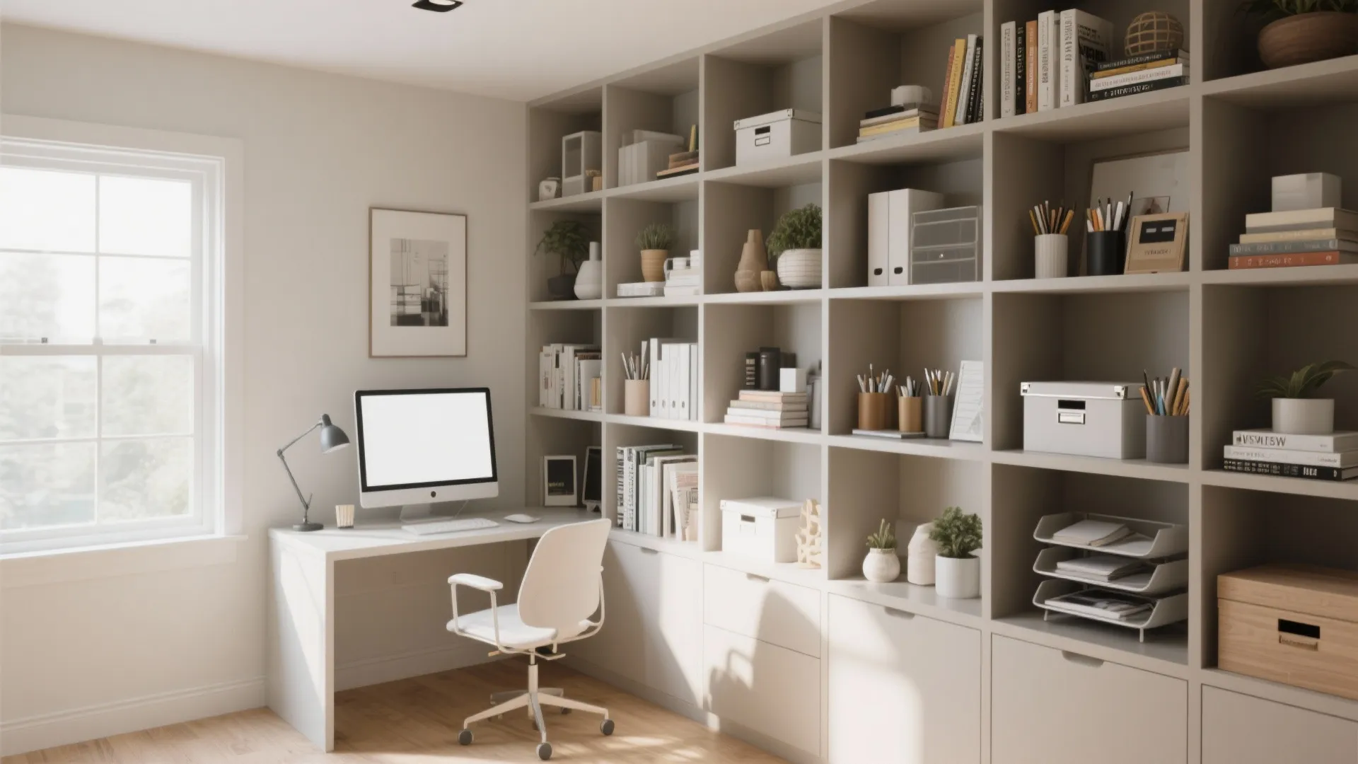 4. Built-in Shelving for Vertical Storage