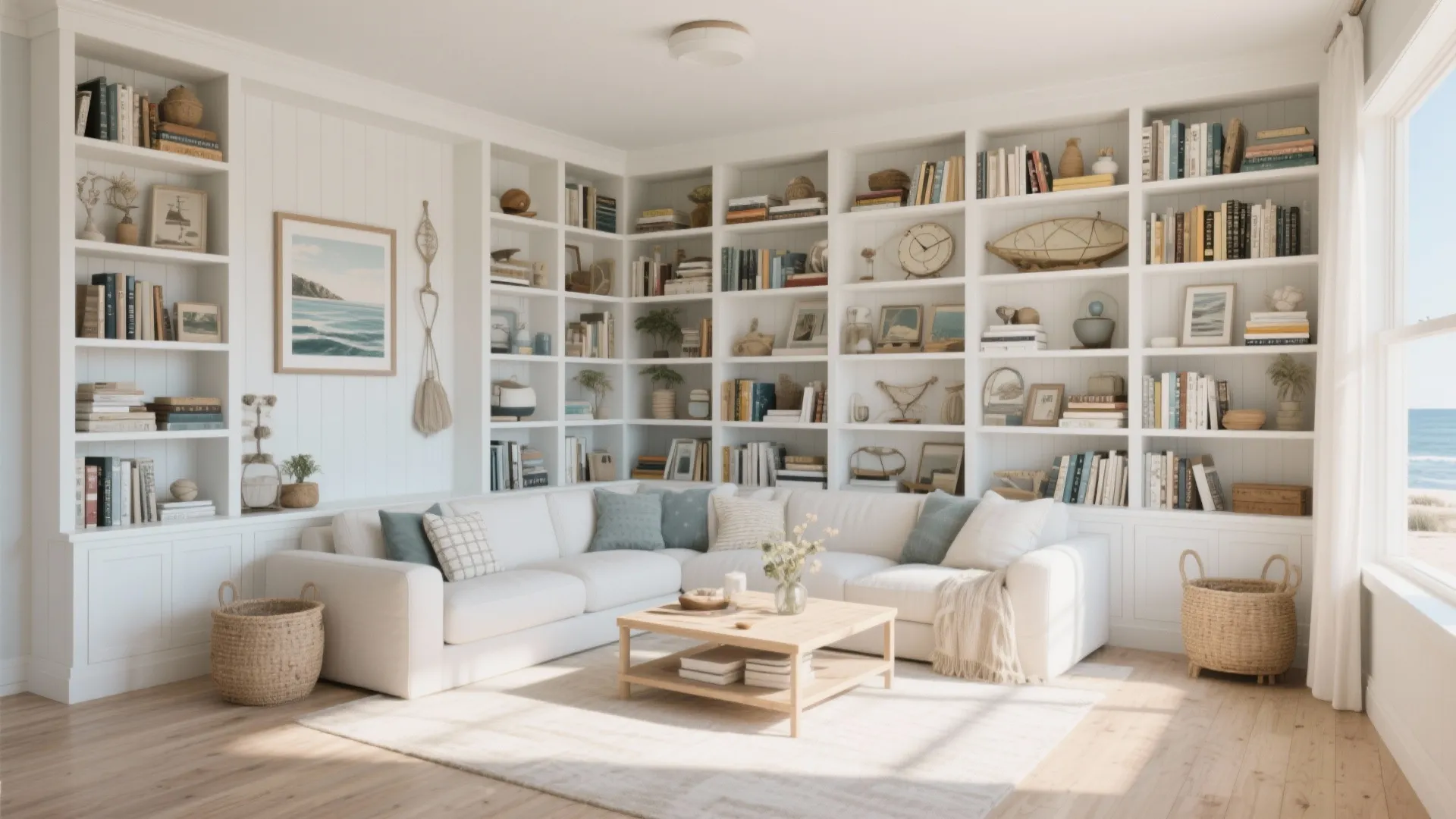 6. Built-In Shelving