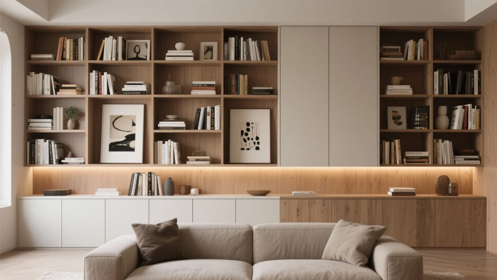 5. Built-in Shelving and Storage