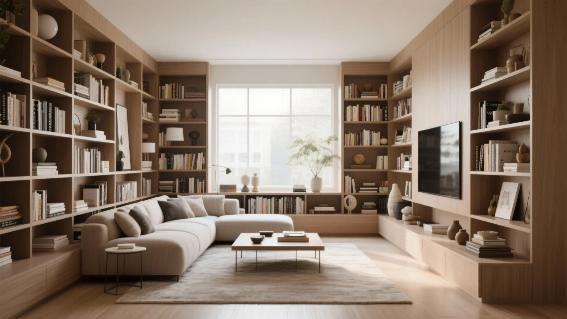 4. Built-In Shelving