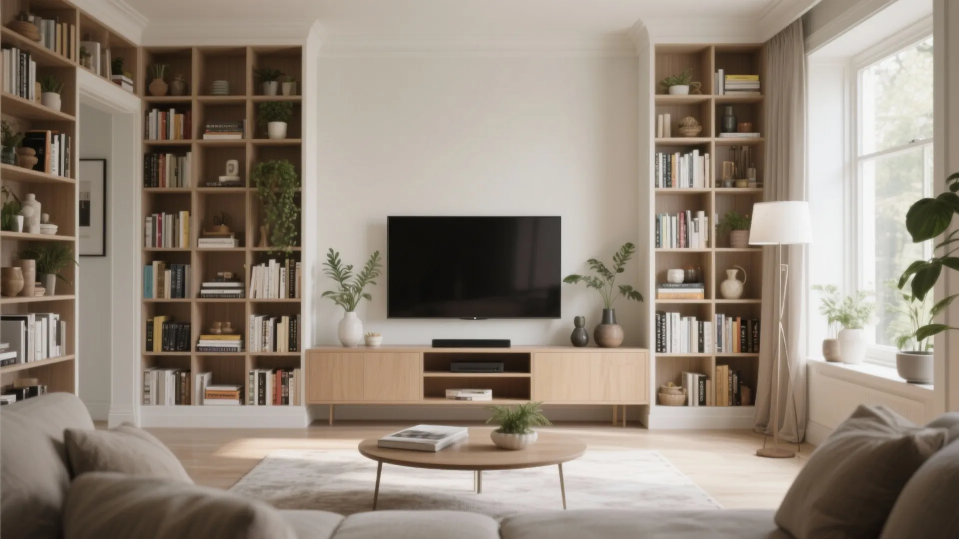 Built-in Shelving Units