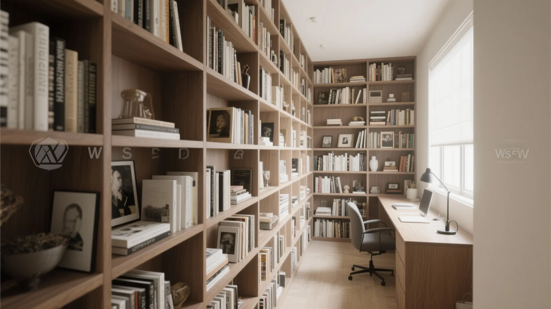 Built-in Wall Shelving