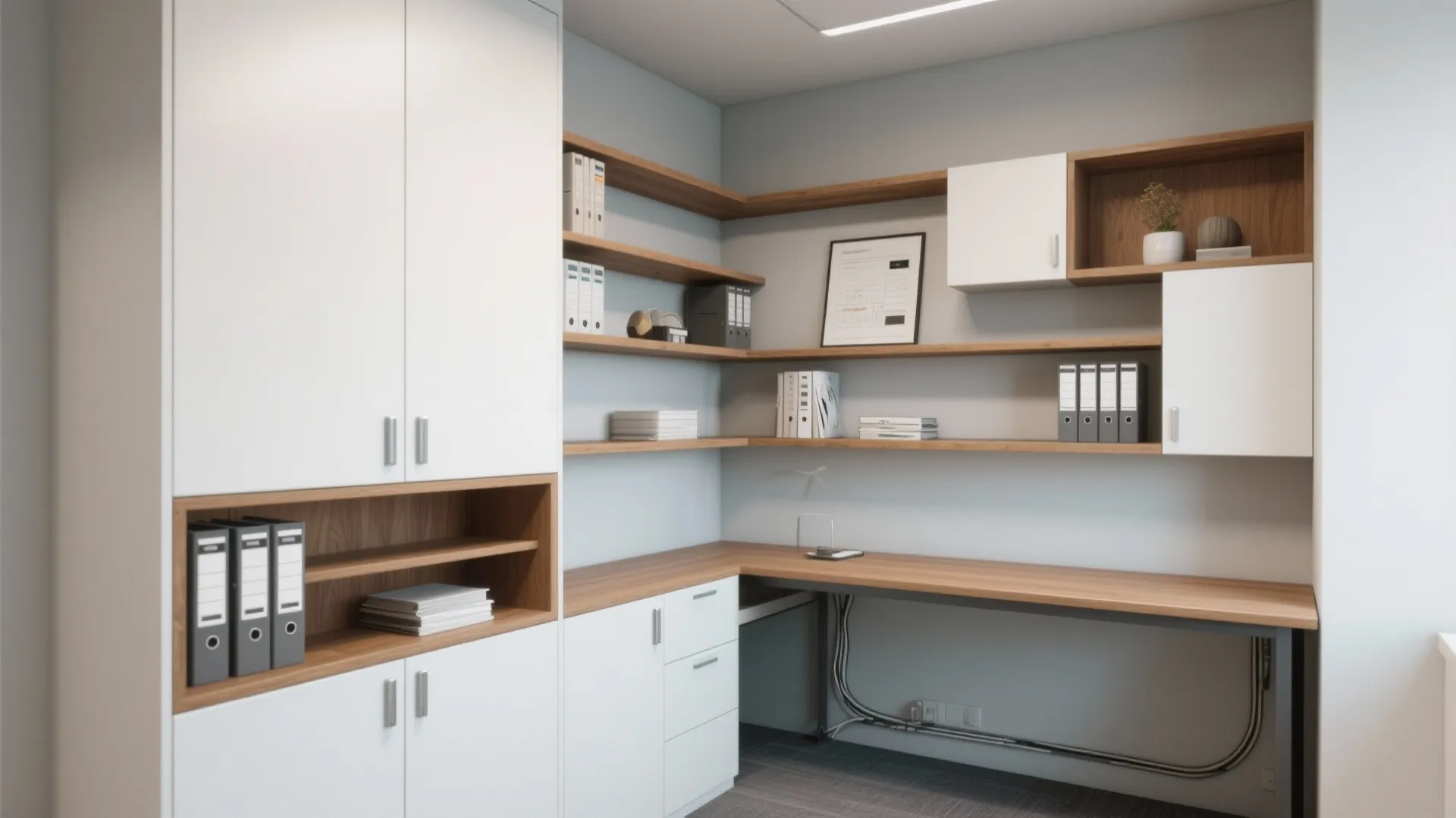 4. Built-in Shelving as a Feature Wall