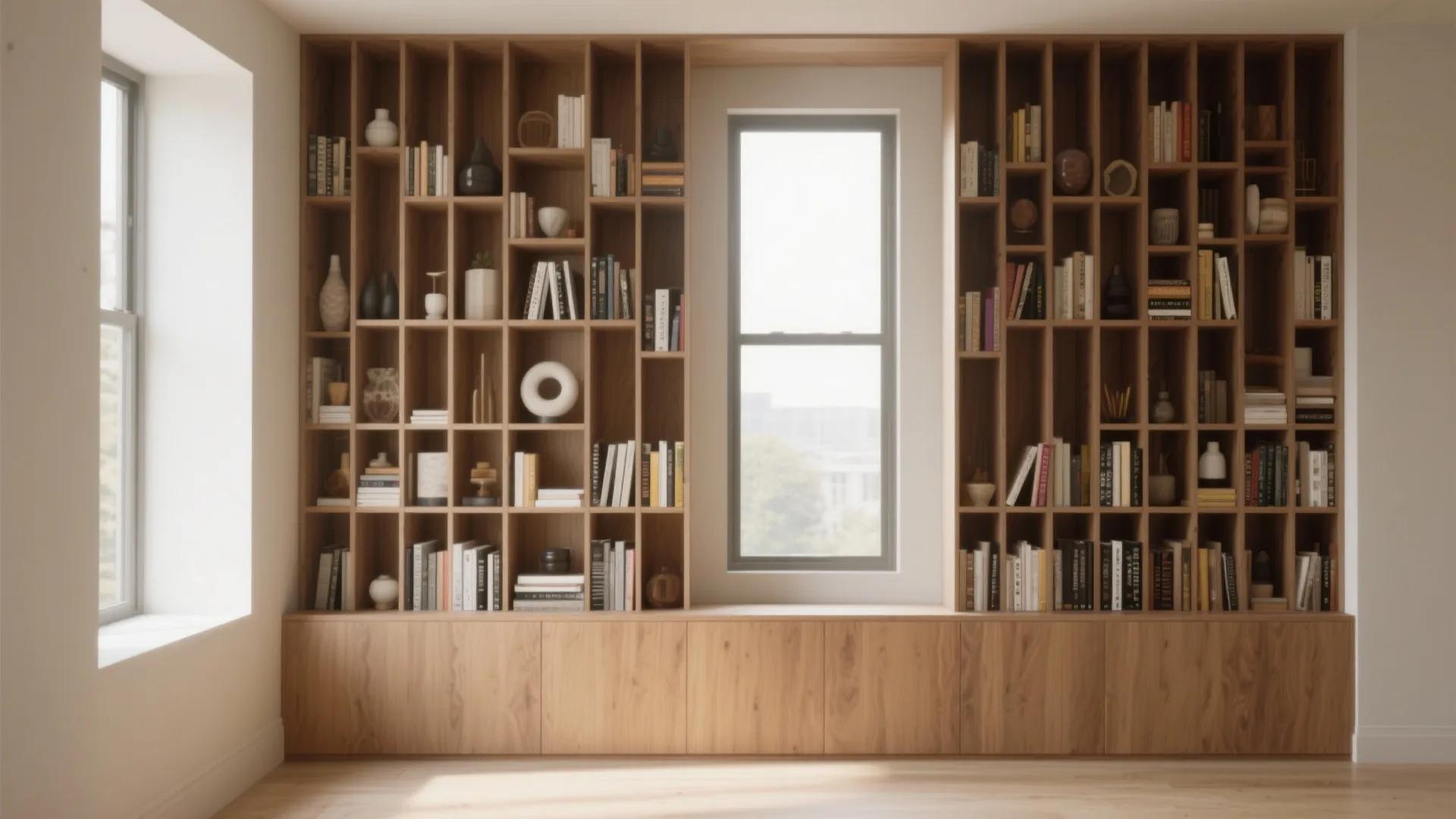 3. Built-In Shelving