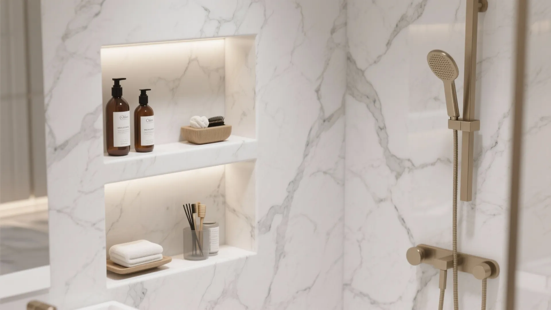 6. Built-in wall niches