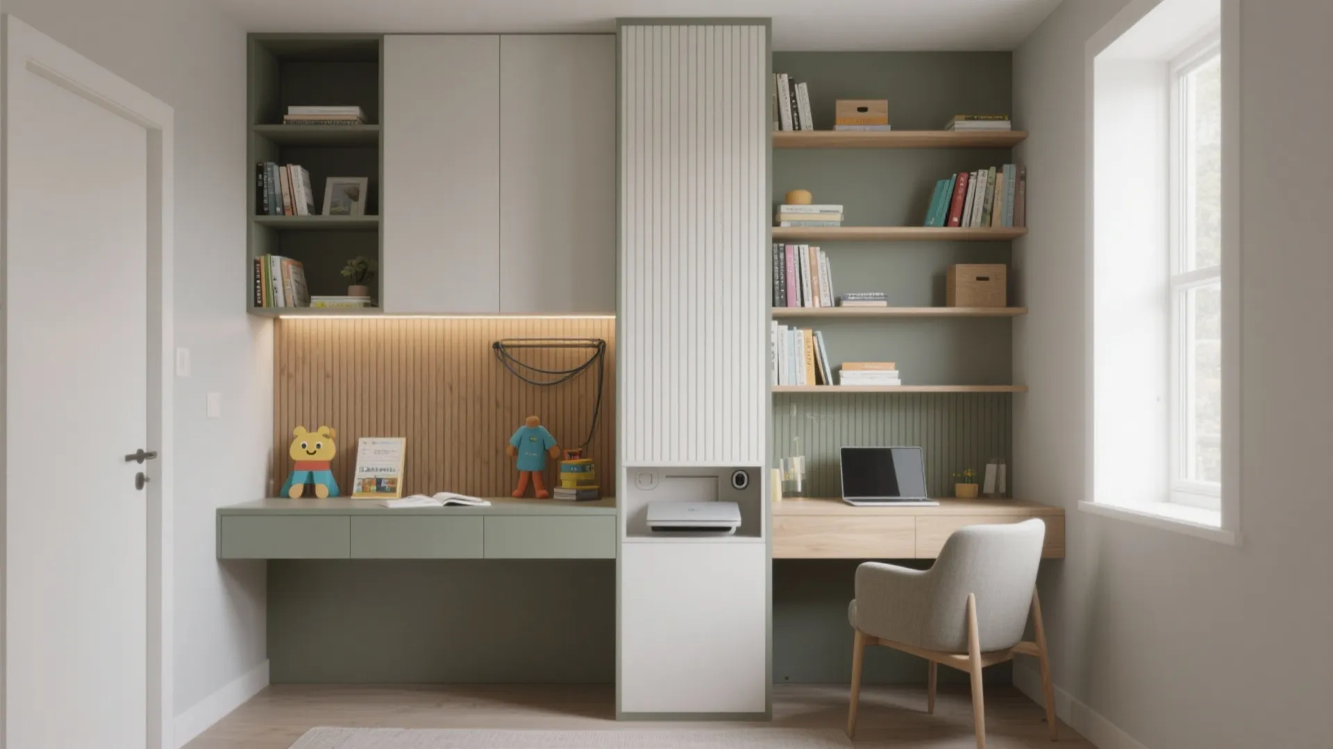 Structured Zoning with a Built-in Spine