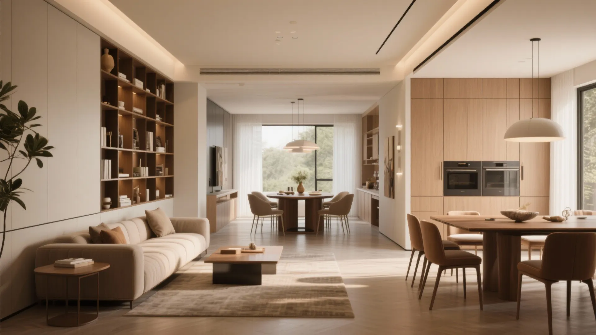 6. Built-in Storage Walls