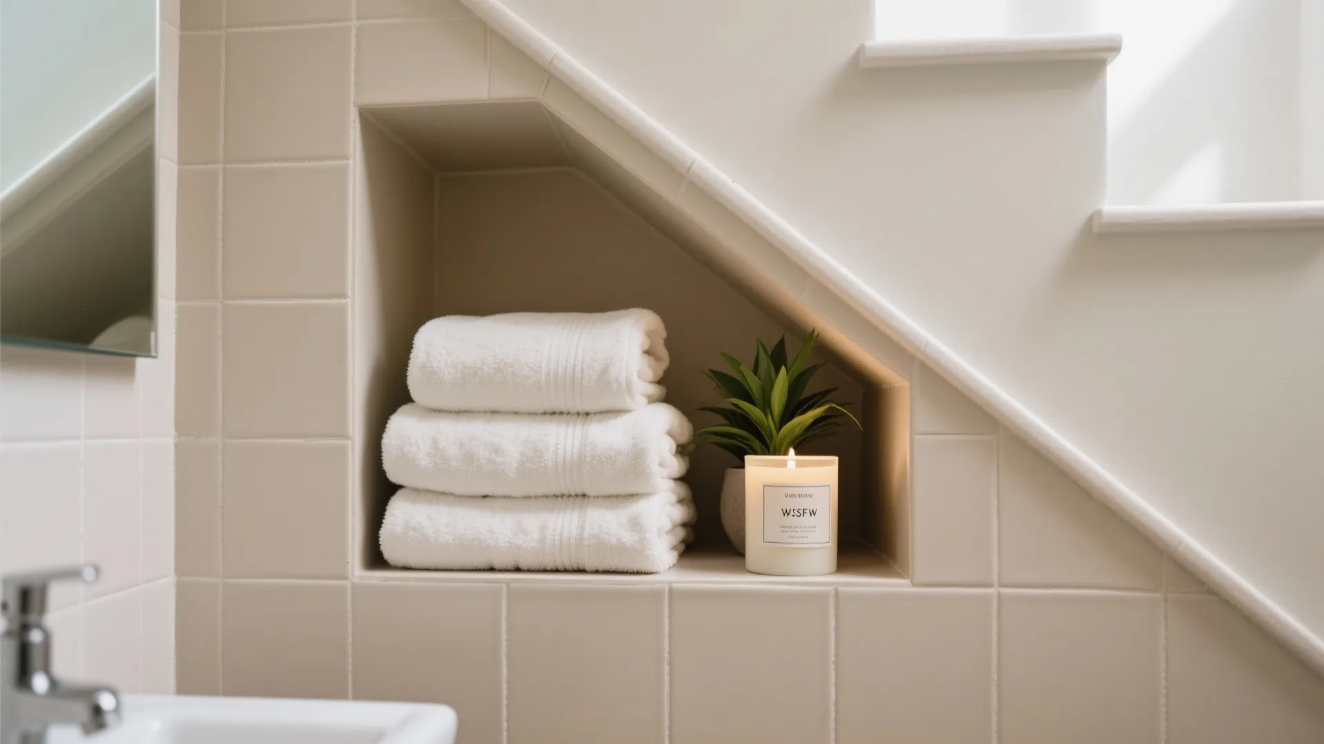 5. Built-In Storage Niche