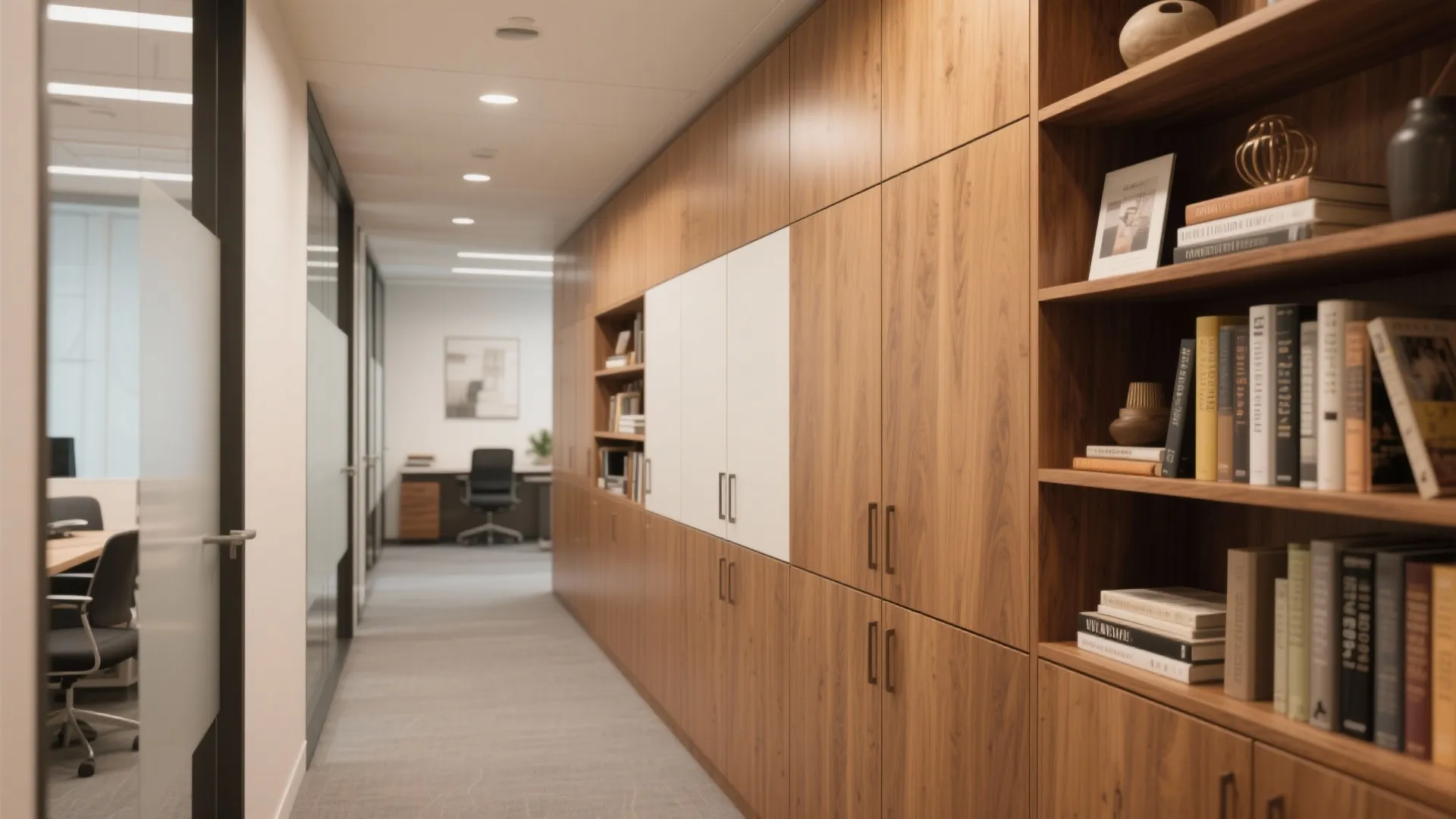 8. Built-In Storage Wall