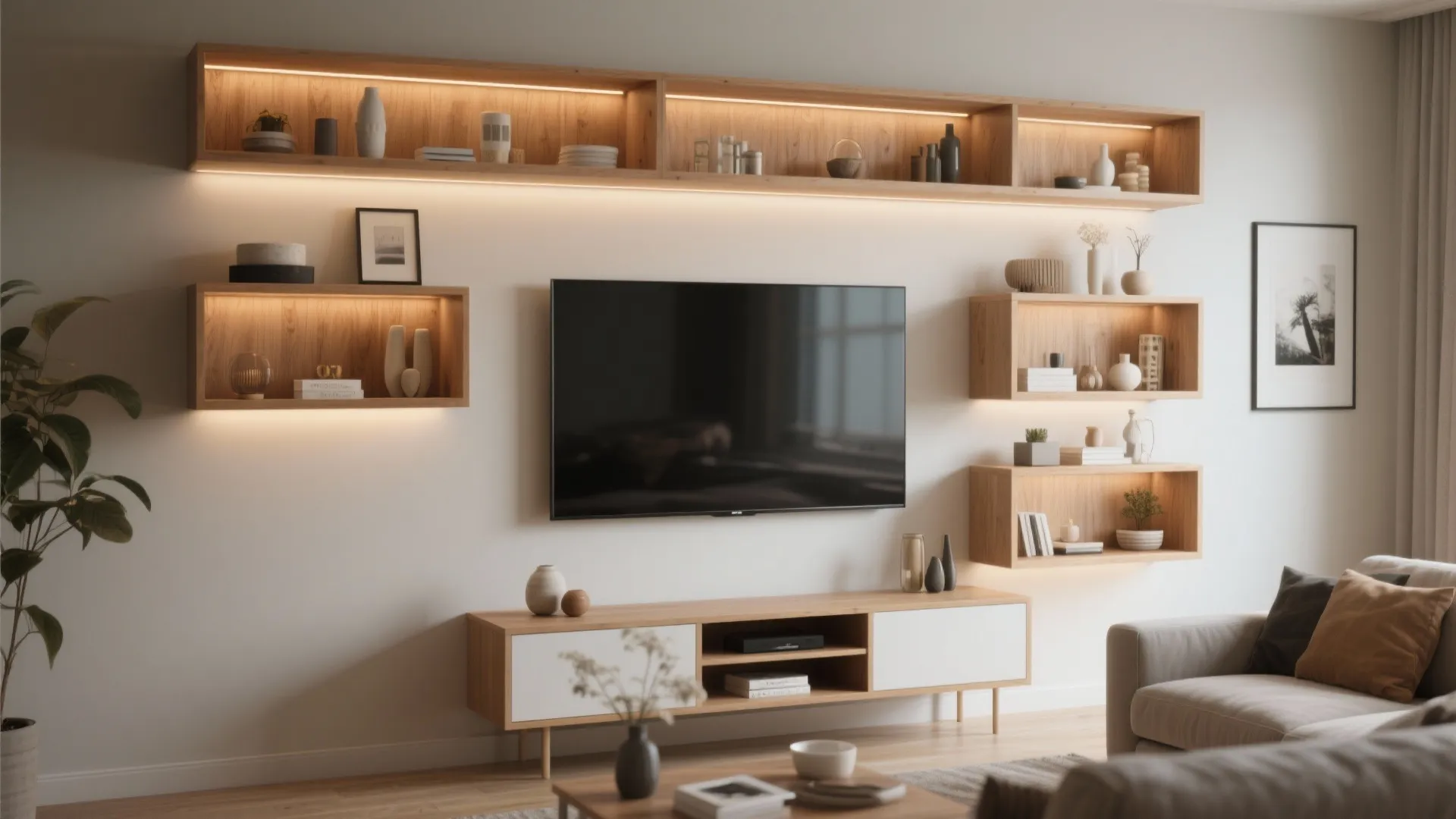 Built-in Wall Storage