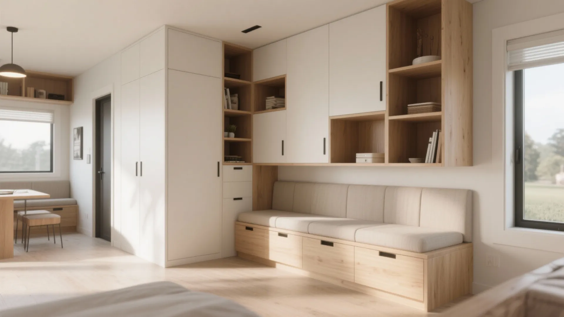 2. Built-in Storage Everywhere