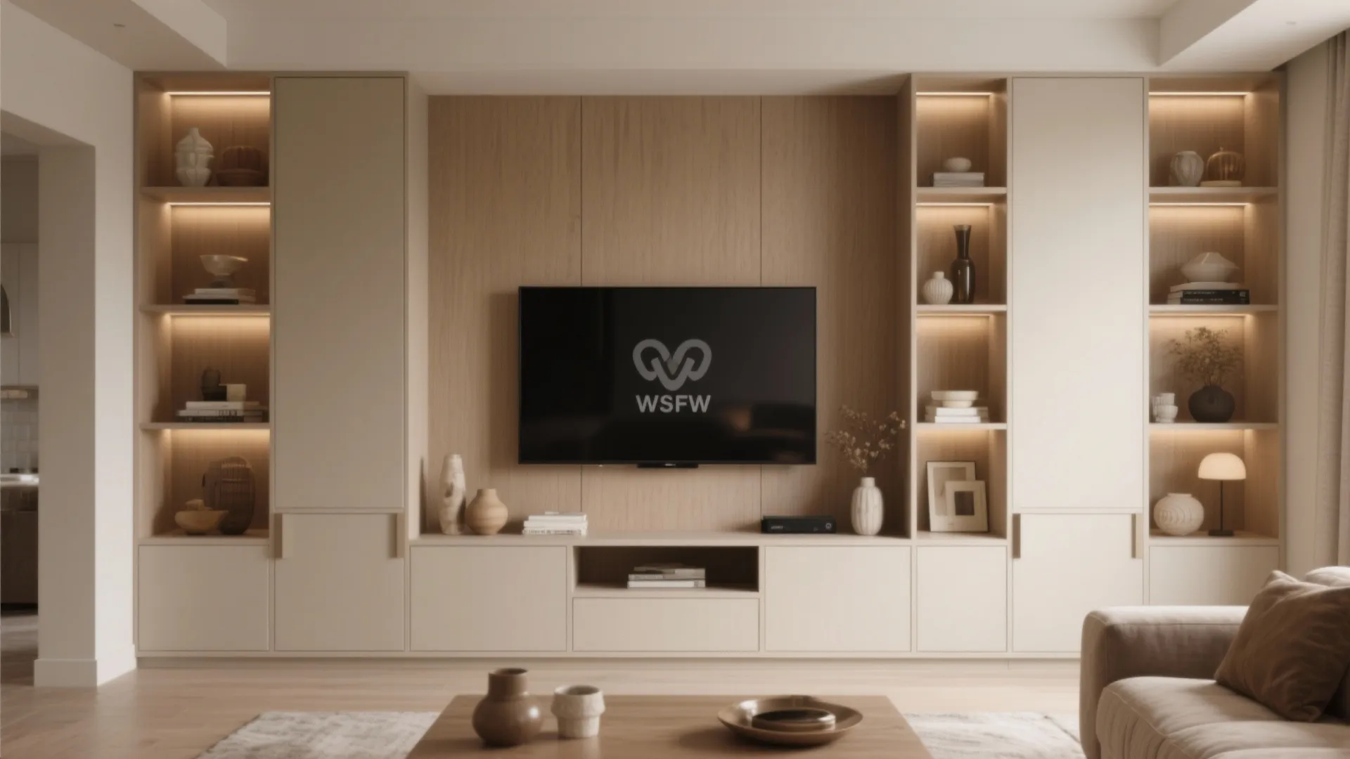 Built-in Wall Storage