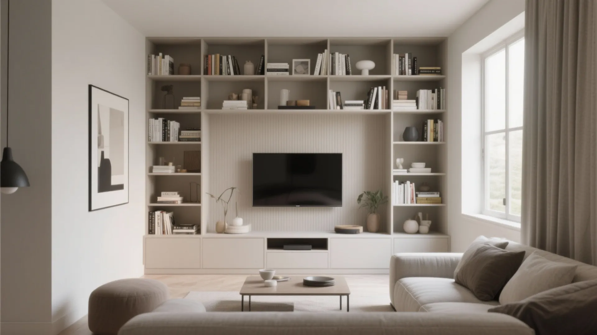 Built-In Wall Storage