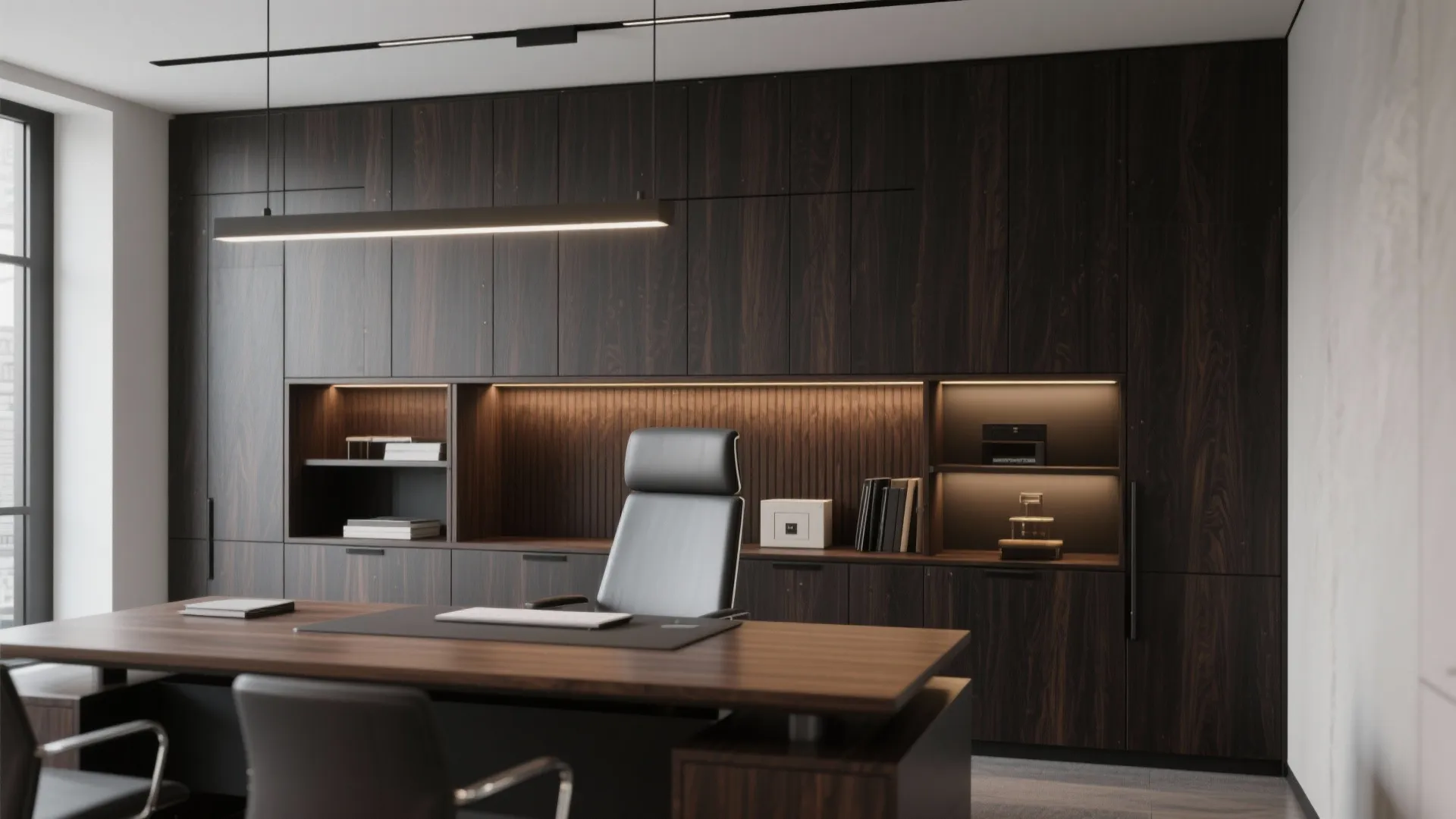 5. Built-In Storage Walls