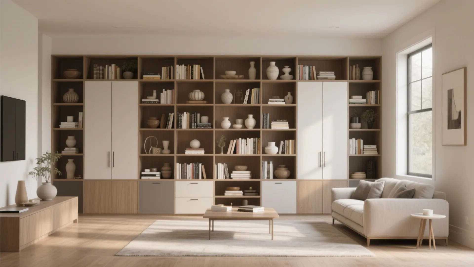 Built-In Wall Storage