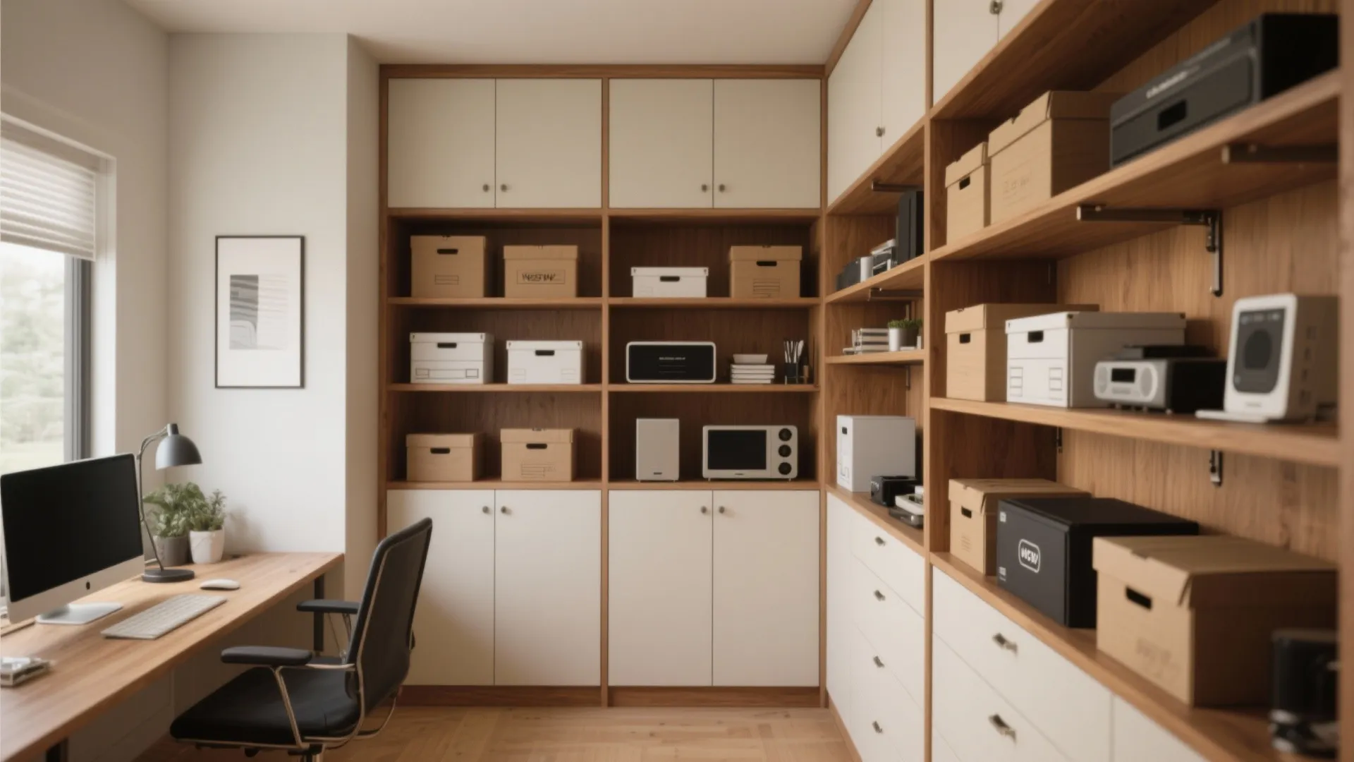 4. Built-in and Vertical Storage