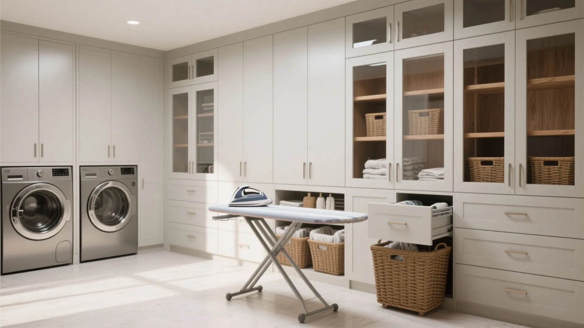 2. Wall-to-Wall Built-Ins and Hidden Storage