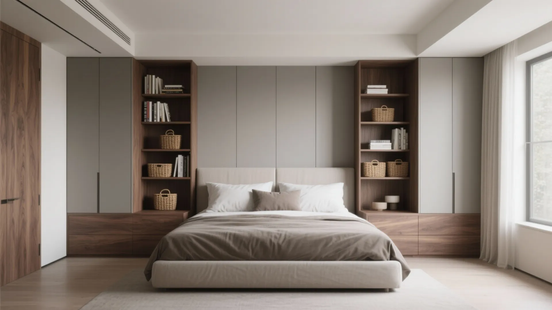 2. Built-in Storage That Reads Like Furniture