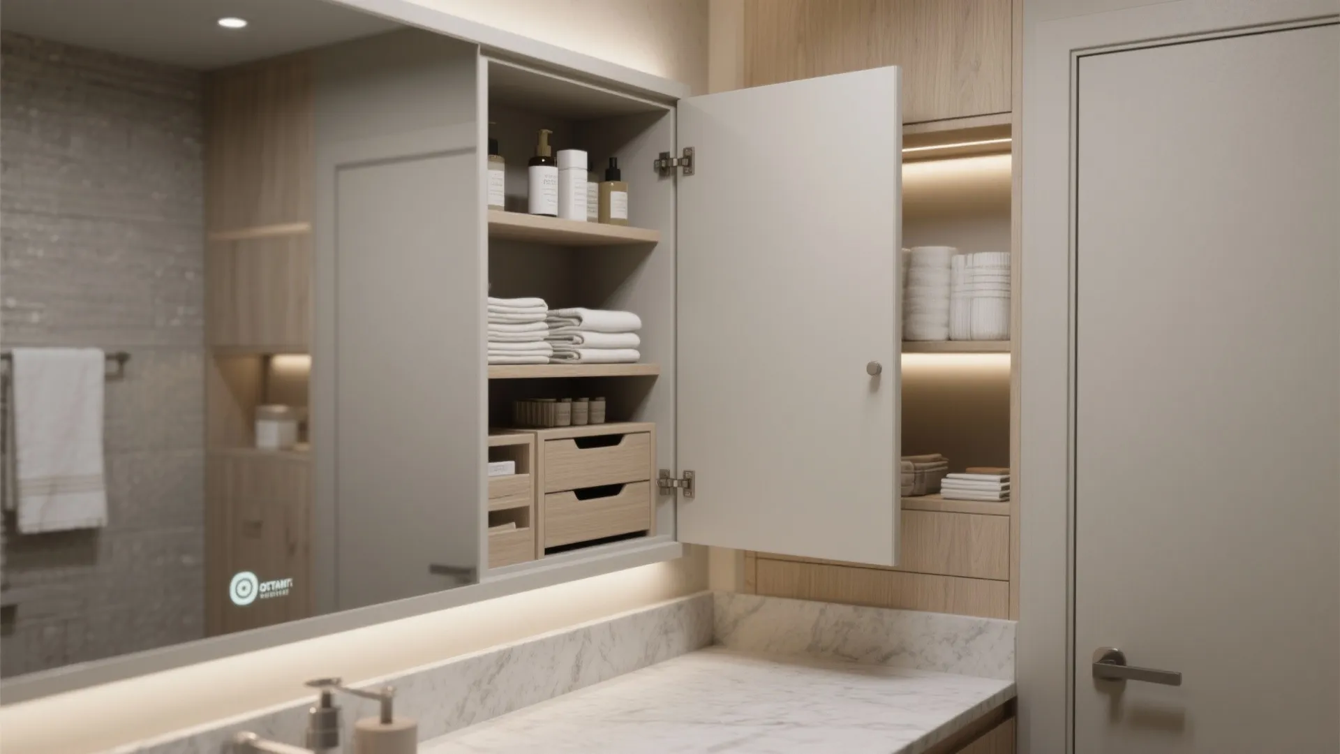 2. Built-In Storage that Hides the Clutter