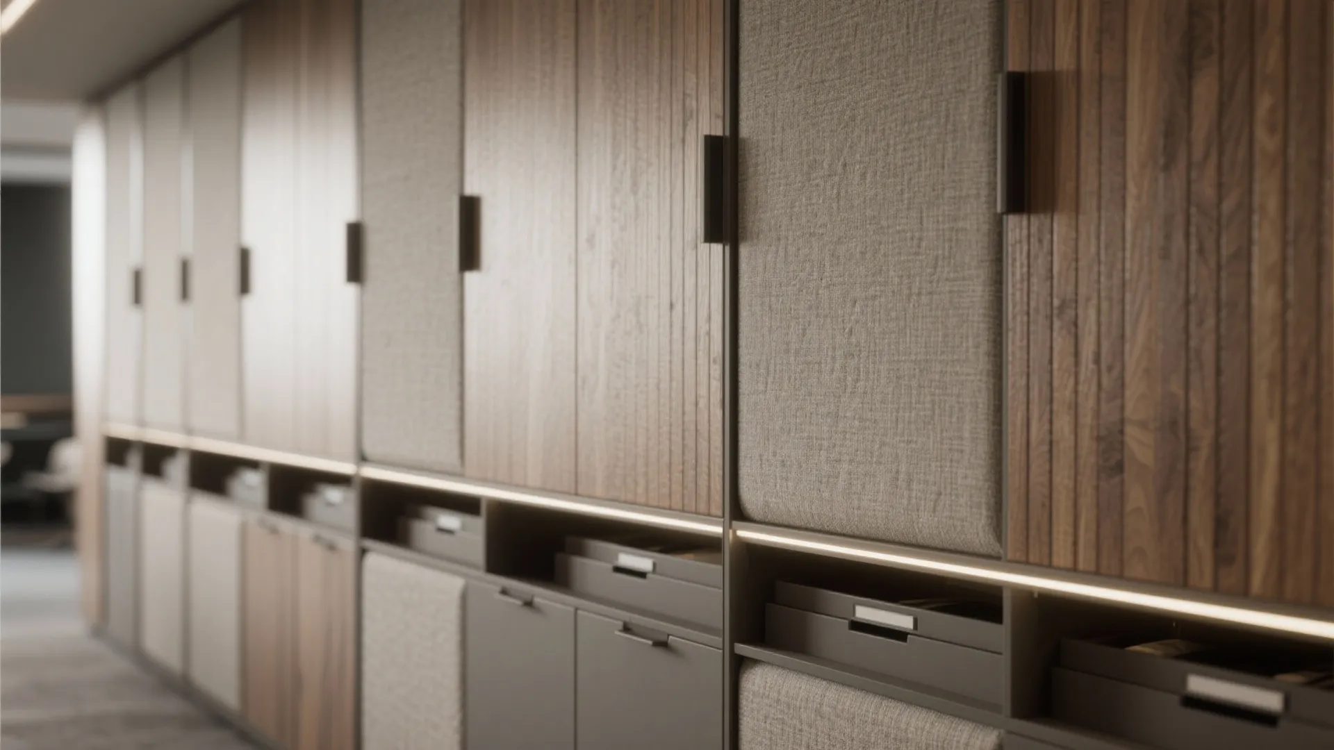 2. Use built-in storage to hide the chaos