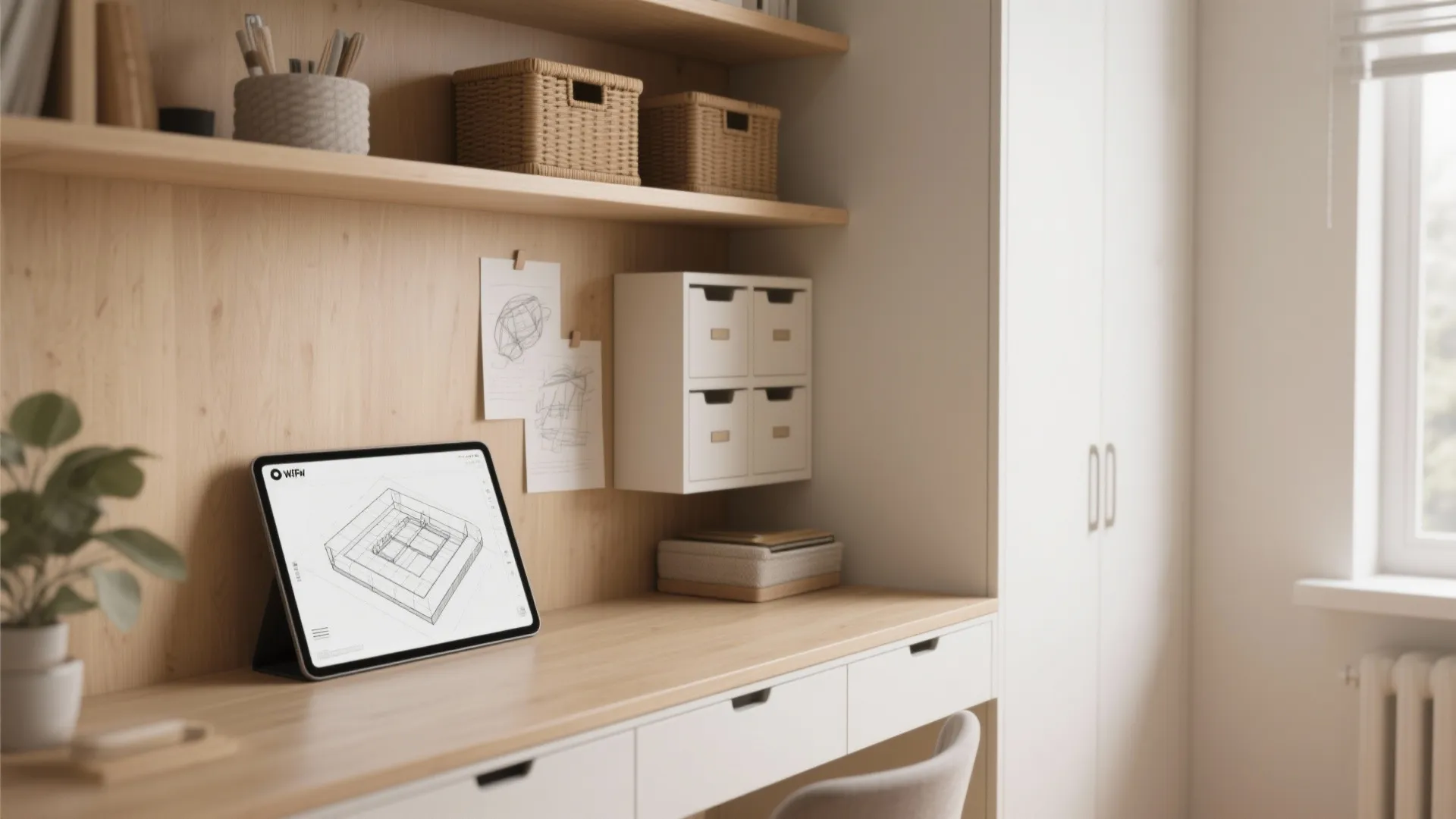 3. Built-ins and clever storage (plan it visually)