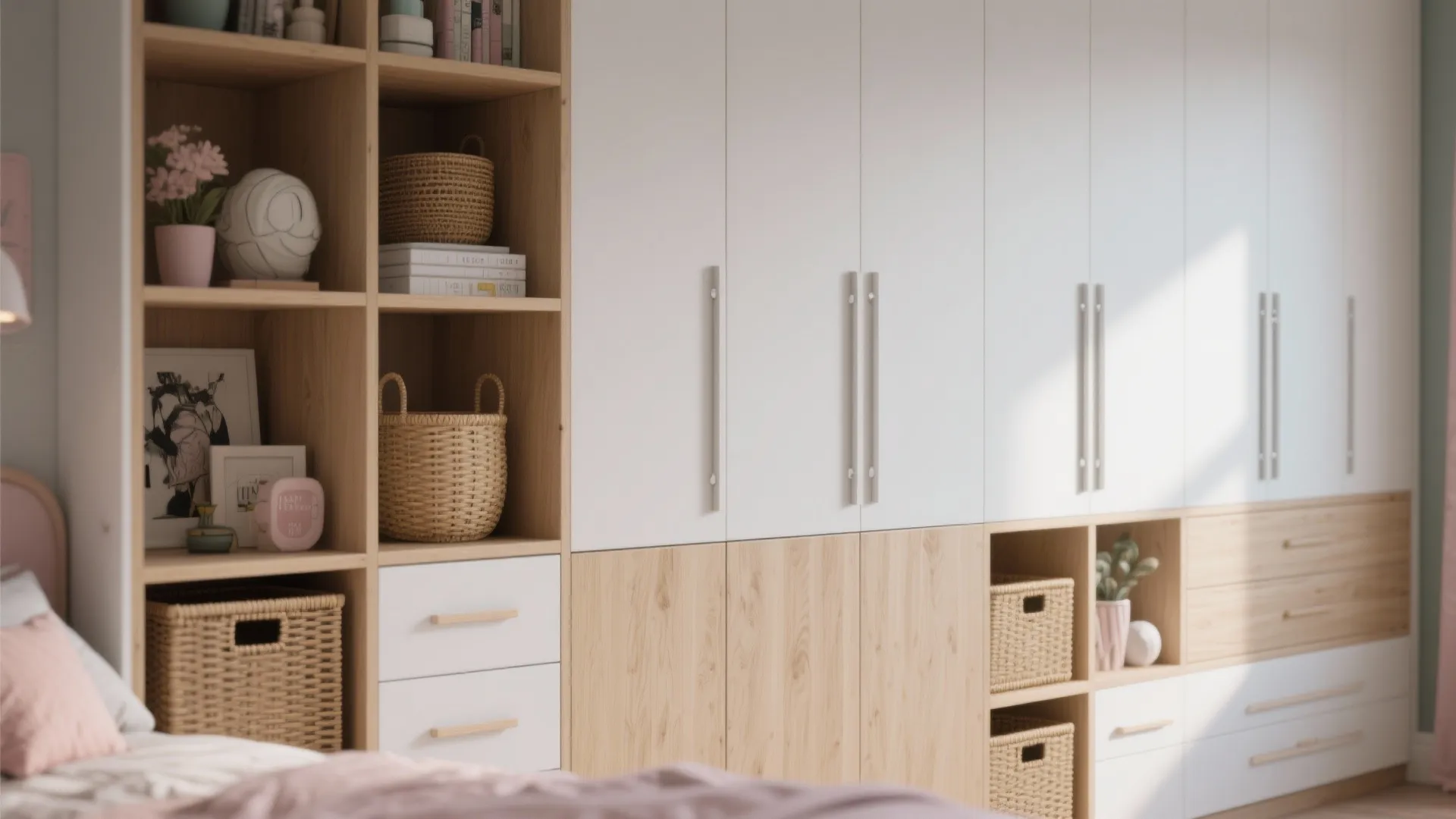 2. Built-in Storage That Feels Custom, Not Clunky