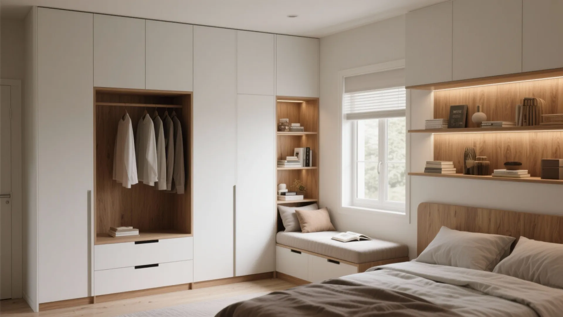 2. Built-in Storage that Feels Custom