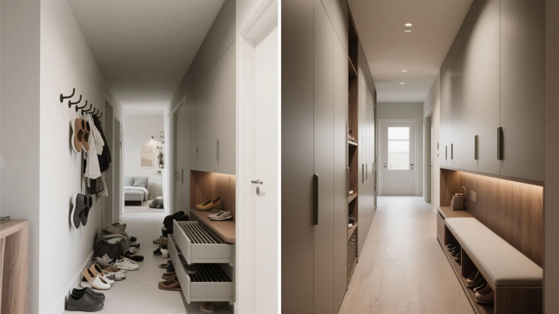 Built-in Storage that Disappears