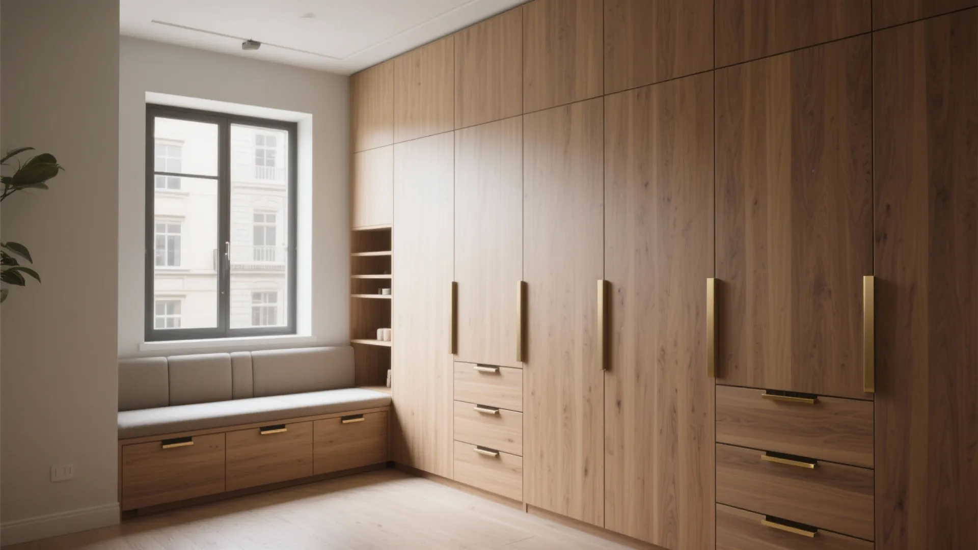 2. Built-in storage that breathes
