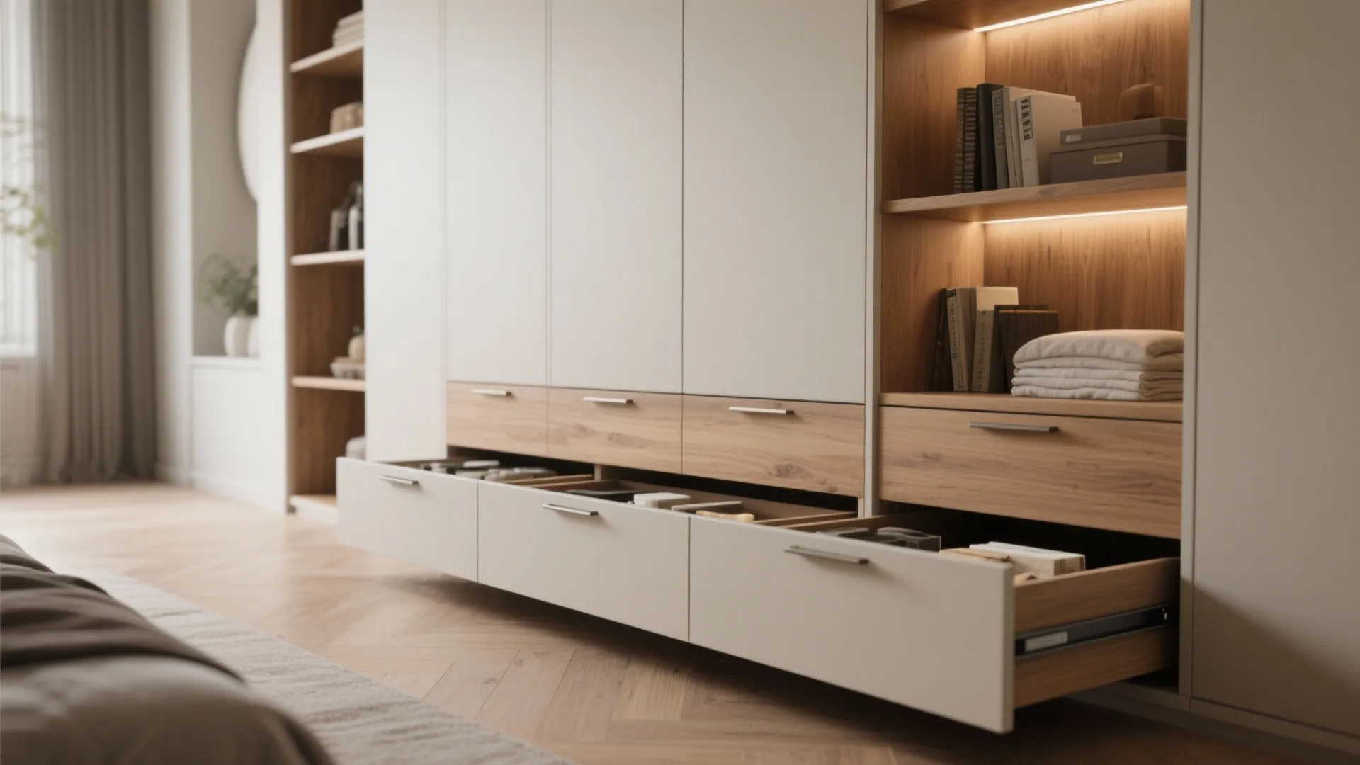 4. Built-in storage and niche solutions