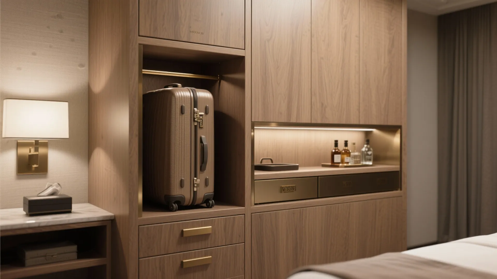 2. Built-in storage that doubles as design