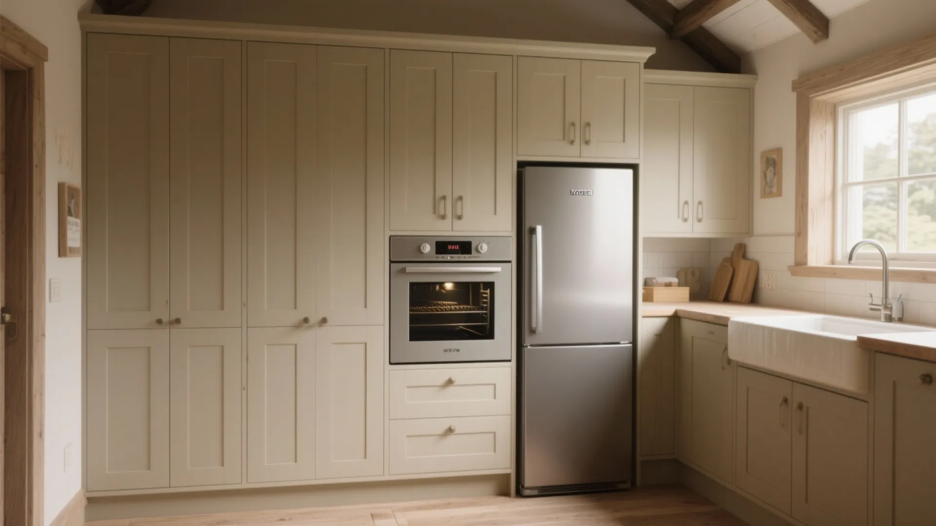 5. Built-in appliances & tall storage
