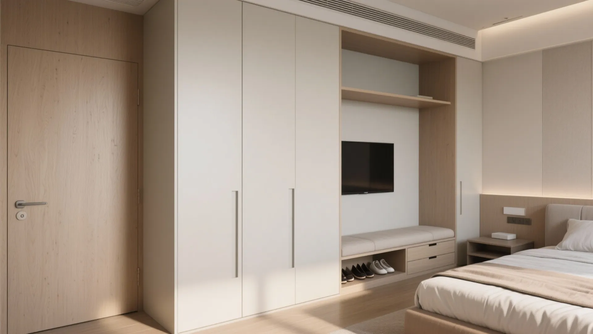 2. Built-In Storage that Doesn’t Feel Bulky