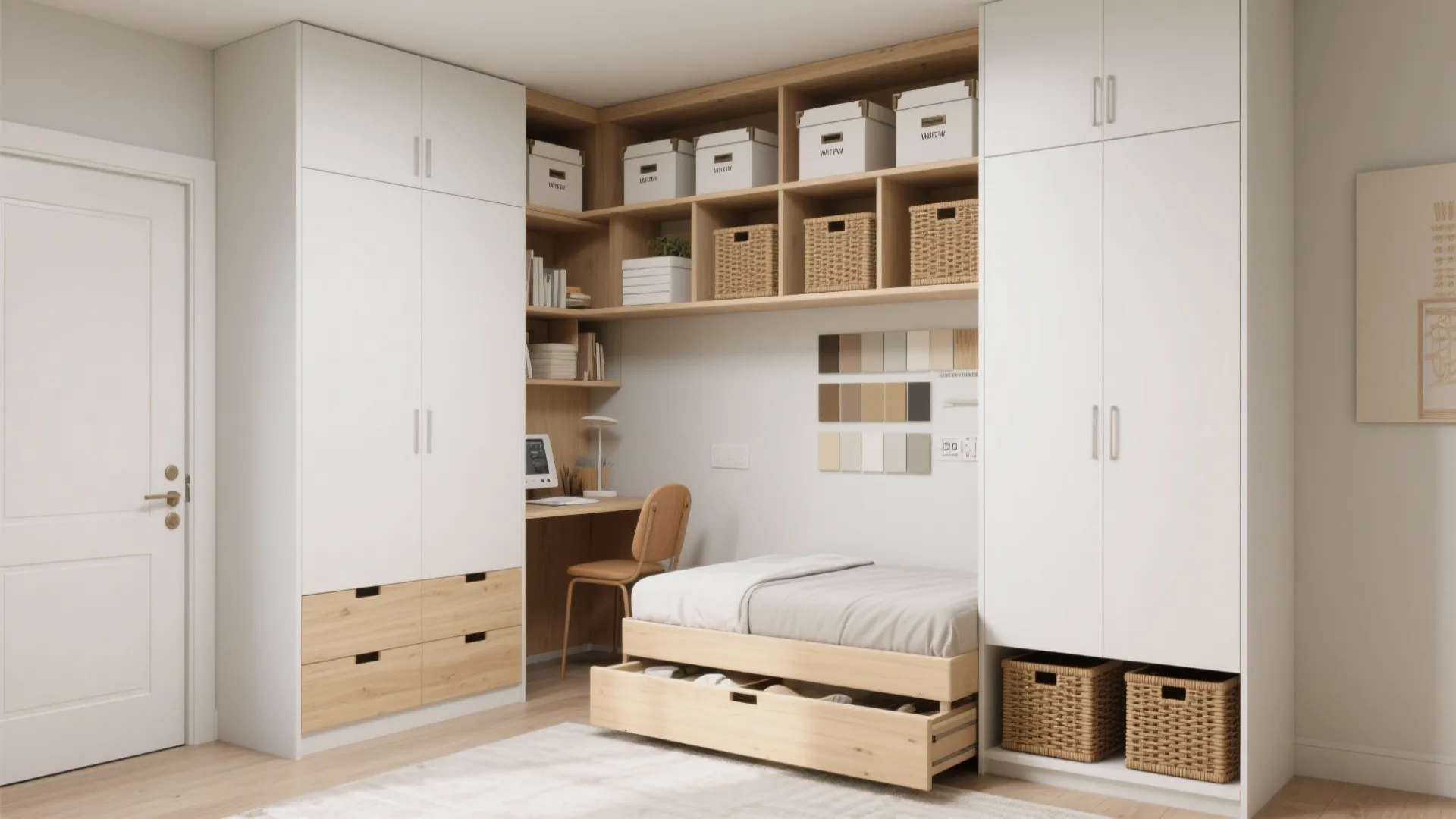 5. Built-in storage and multi-level thinking