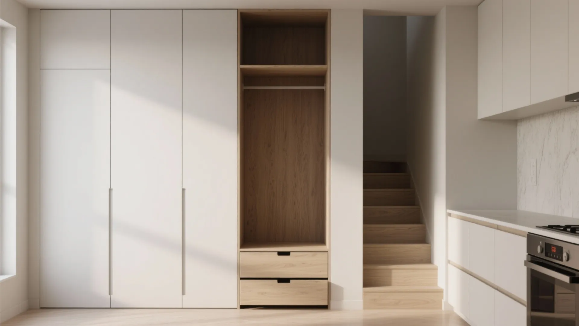 5. Smart storage built into the shell