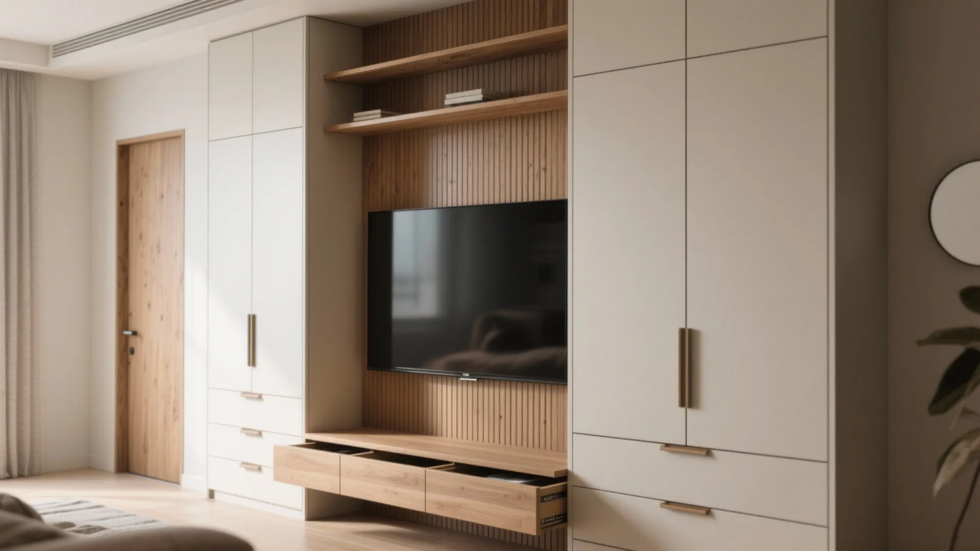 3. Built-in storage and vertical solutions