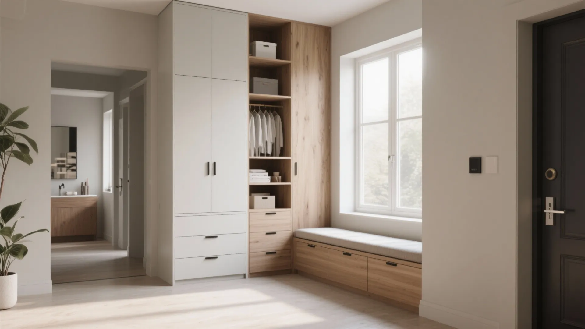 3. Built-in storage to maximize every inch