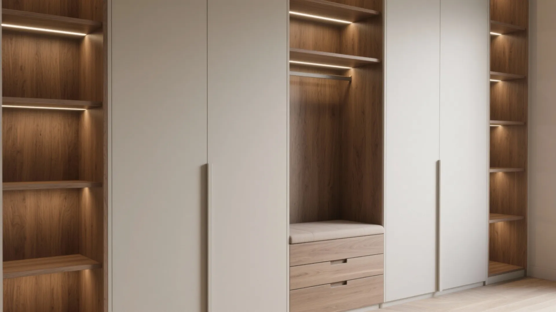 3. Built-in storage and niche solutions