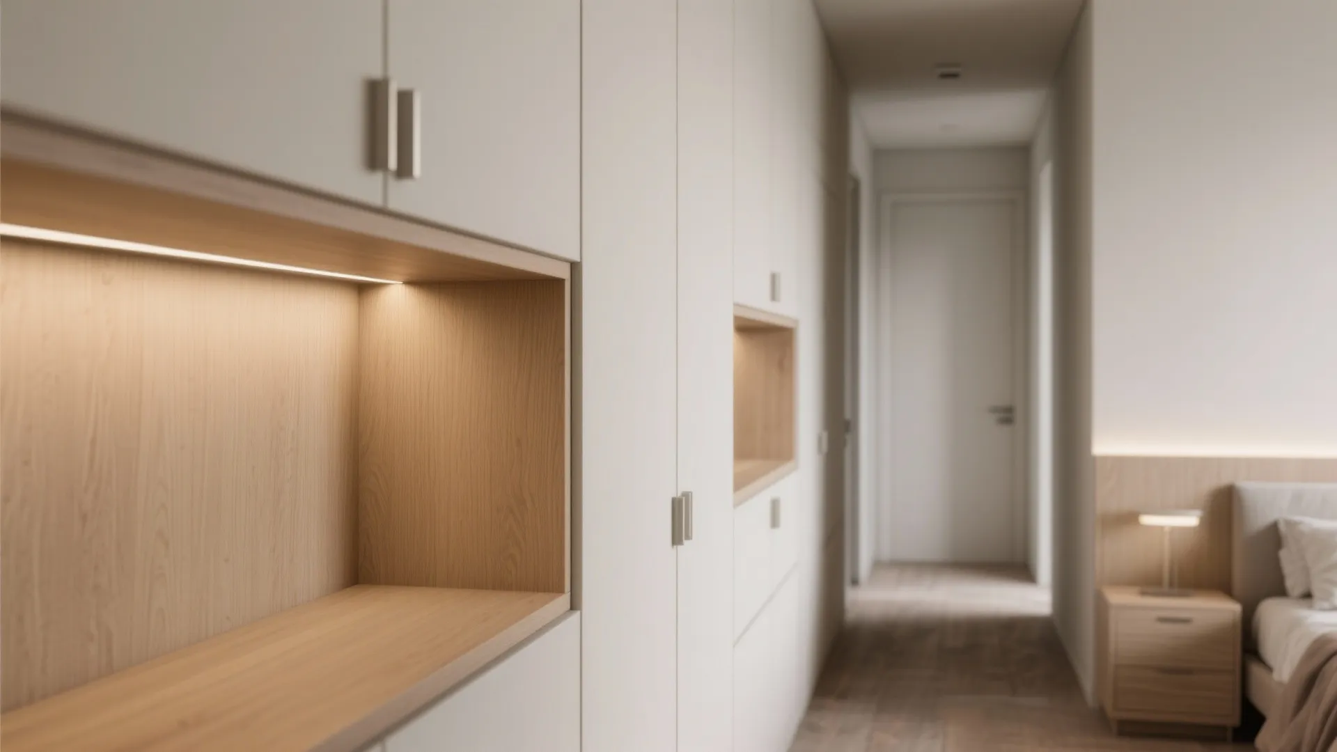 2. Built-in storage that doubles as architecture