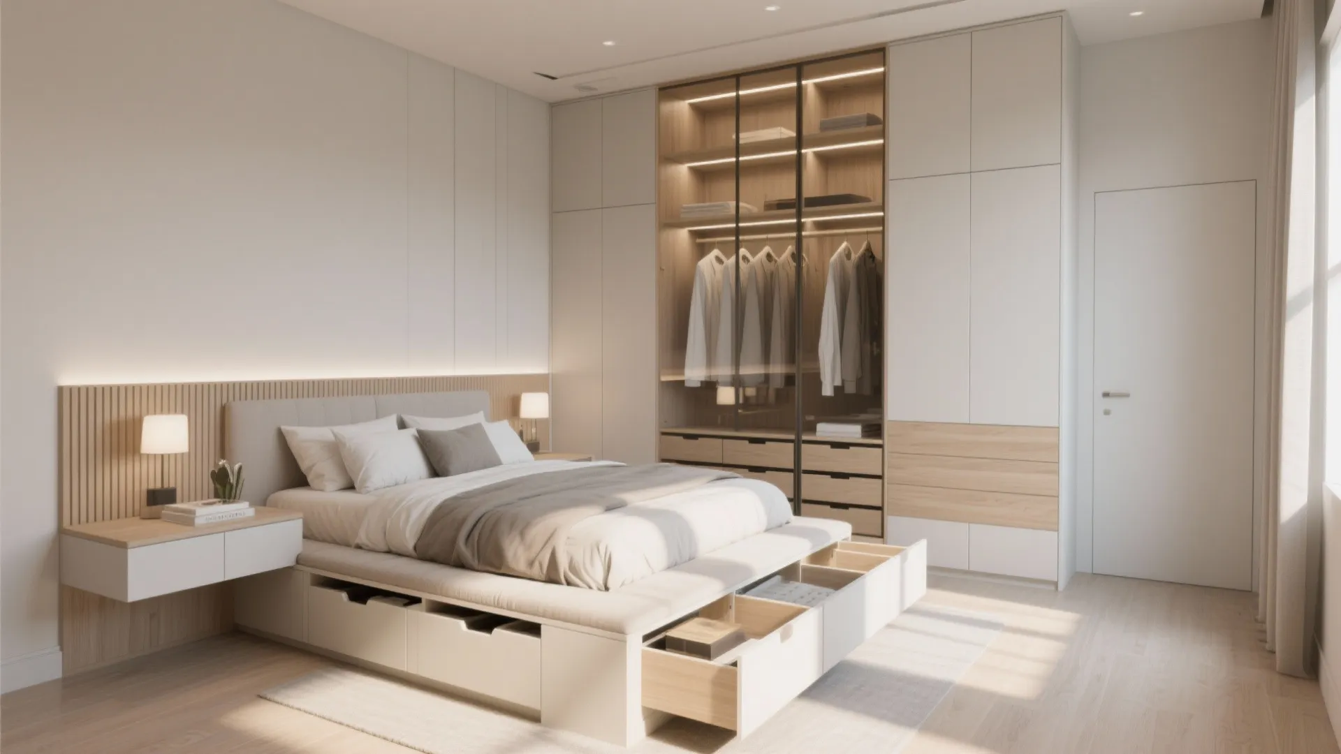 2. Built-in Storage that Feels Custom