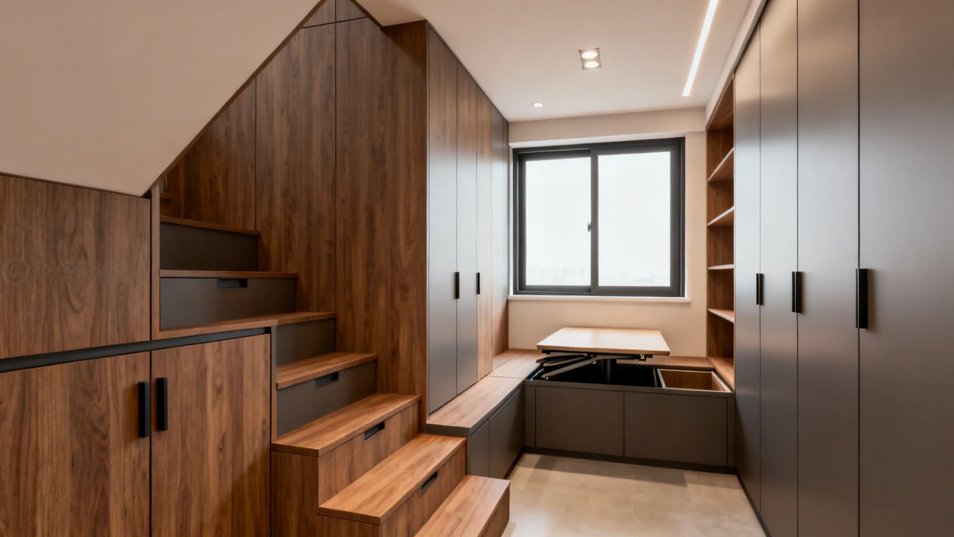 3. Built-in storage that doubles as design