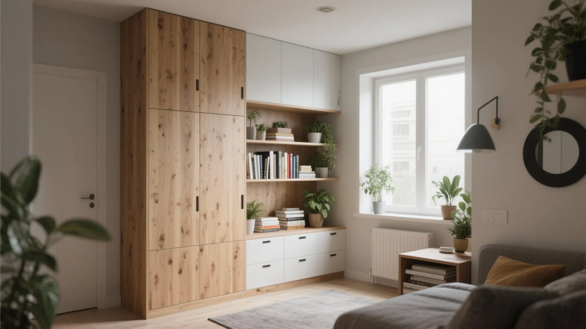 Built-In Storage Divider