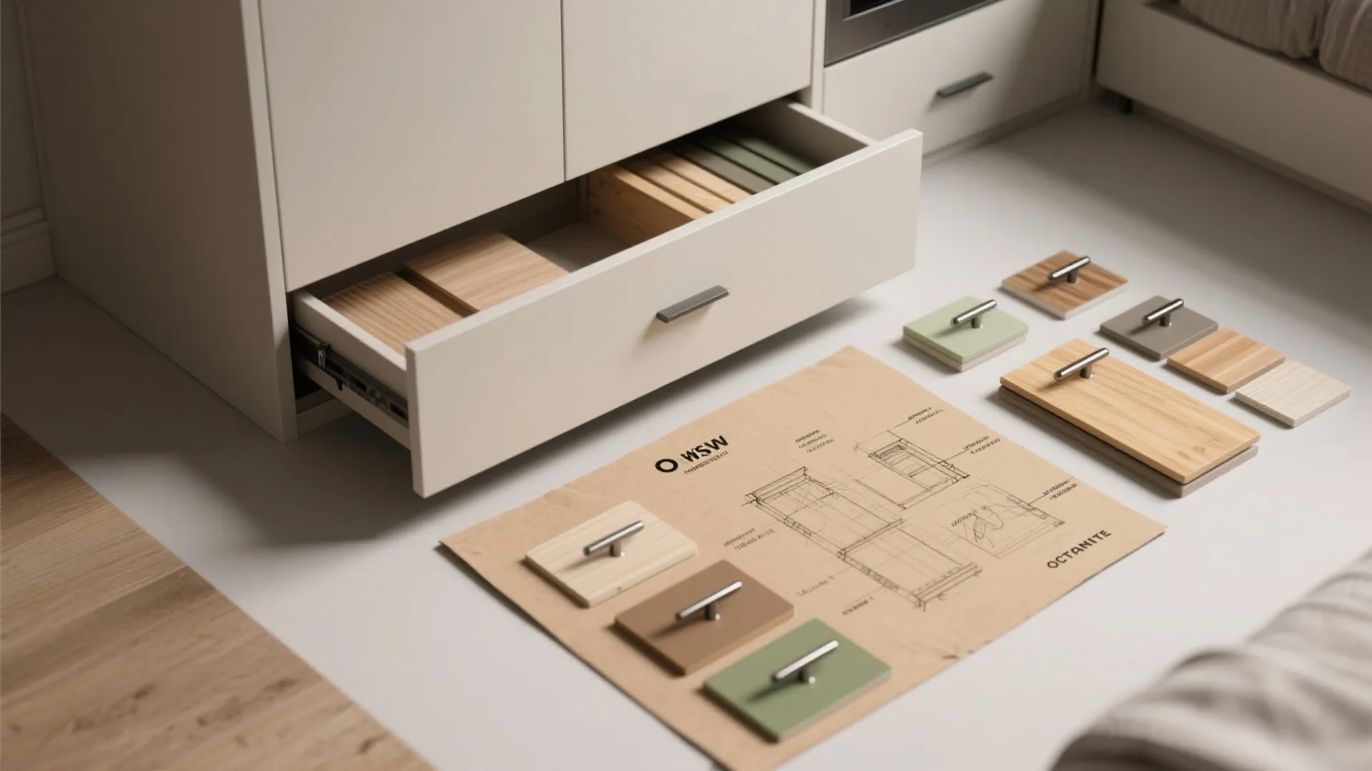 3. Smart built-in storage solutions