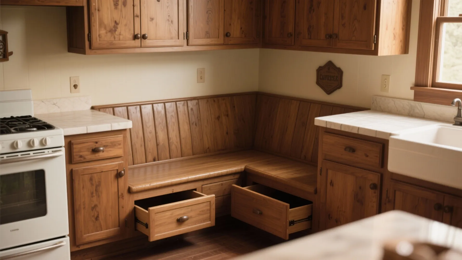 2. Built-In Storage Nooks