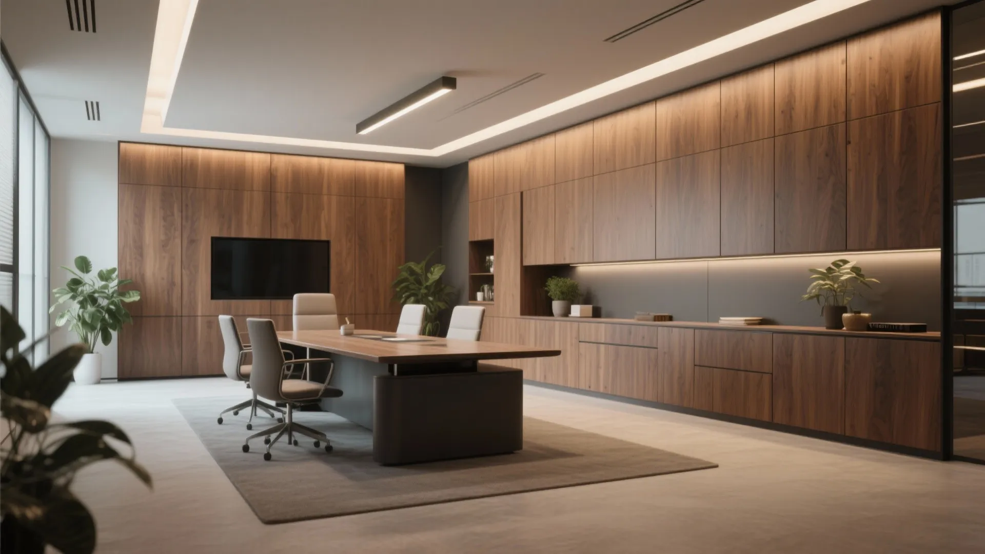 3. Built-In Storage Walls