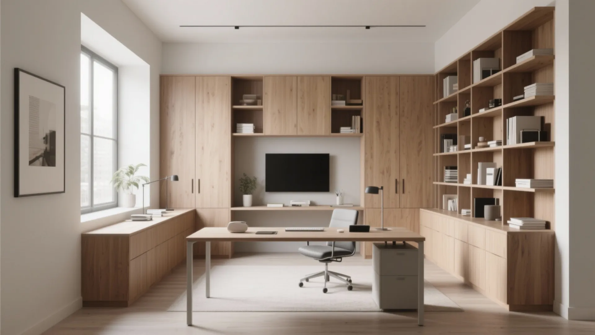 10. Built-In Storage Walls