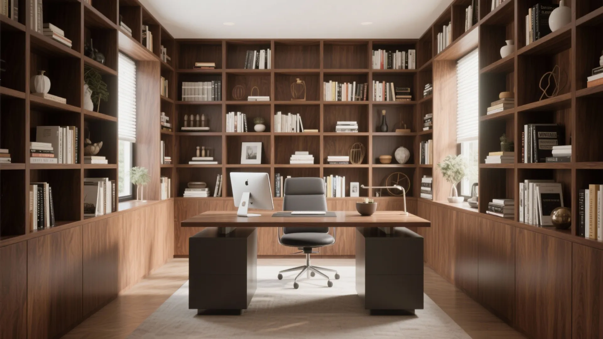 4. Built-in Storage Wall