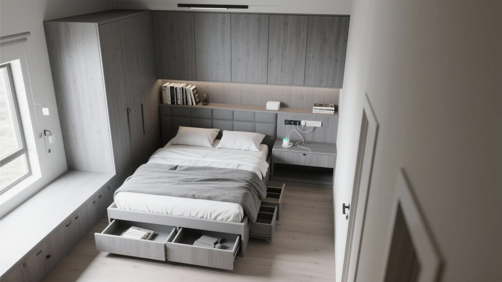 3. Maximize Storage with Clever Built-ins