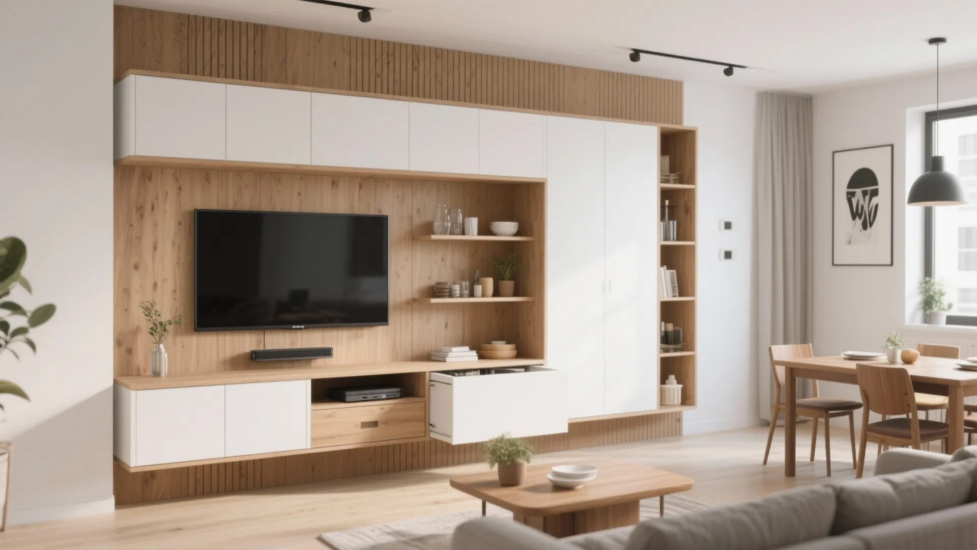 8. Built-In Storage Walls